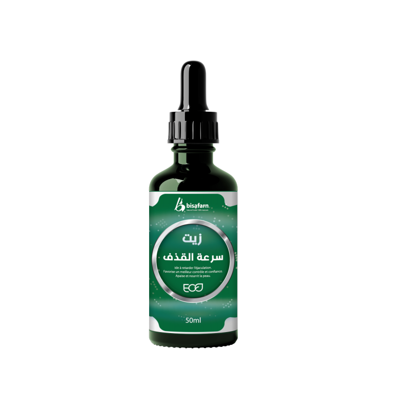 زيت طبيعي مصمم خصيصًا للمساعدة في تأخير القذف وتعزيز الأداء الحميمي. يحتوي على مزيج من الزيوت العشبية الفعالة التي تعمل على تحسين التحكم وزيادة التحمل، مع تأثير مهدئ ومغذي للبشرة يمنح إحساسًا مهدئًا دون فقدان الإحساس الطبيعي يحتوي على مكونات طبيعية لطيفة على البشرة يرطب البشرة ويحسن الدورة الدموية